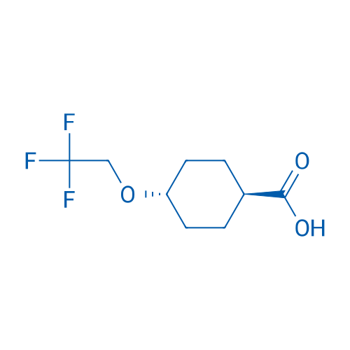trans-4-(2,2,2-Trifluoroethoxy)cyclohexanecarboxylic acid 250mg