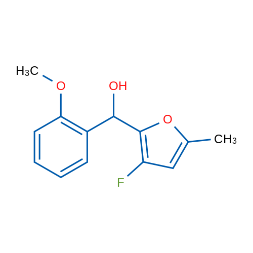 (3-Fluoro-5-methylfuran-2-yl)(2-methoxyphenyl)methanol 1g