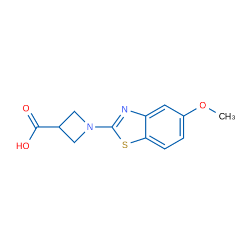 1-(5-methoxy-1,3-benzothiazol-2-yl)azetidine-3-carboxylic acid 10g