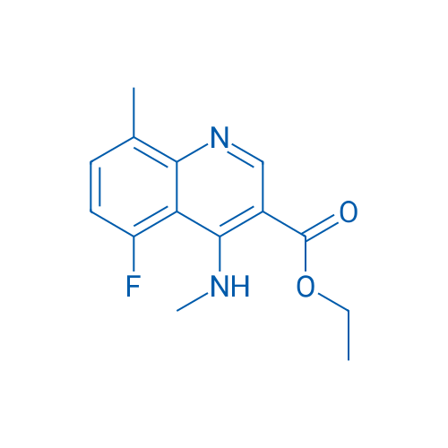 Ethyl 5-fluoro-8-methyl-4-(methylamino)quinoline-3-carboxylate 1g
