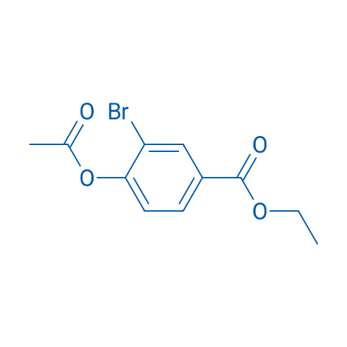 Ethyl 4-acetoxy-3-bromobenzoate 1g