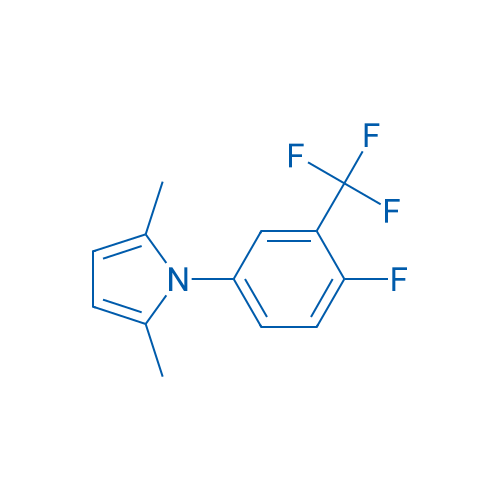 1-(4-fluoro-3-(trifluoromethyl)phenyl)-2,5-dimethyl-1H-pyrrole 5g