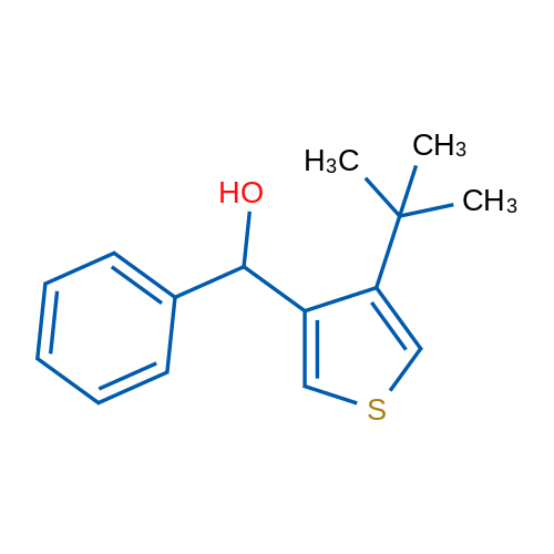 (4-(tert-Butyl)thiophen-3-yl)(phenyl)methanol 1g