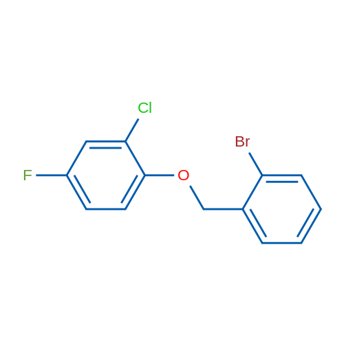 1-((2-Bromobenzyl)oxy)-2-chloro-4-fluorobenzene 1g
