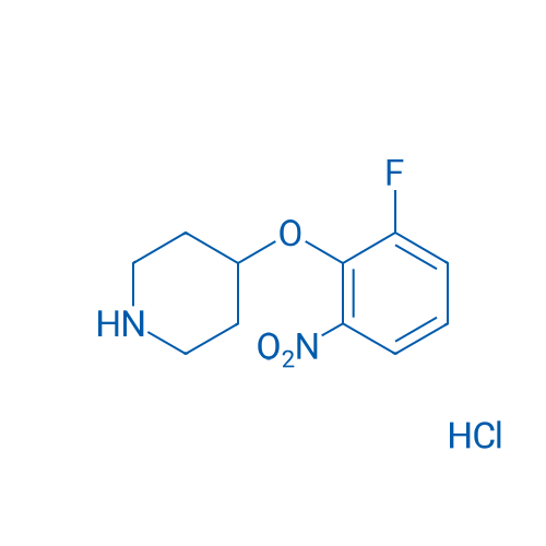 4-(2-Fluoro-6-nitrophenoxy)piperidine hydrochloride 1g