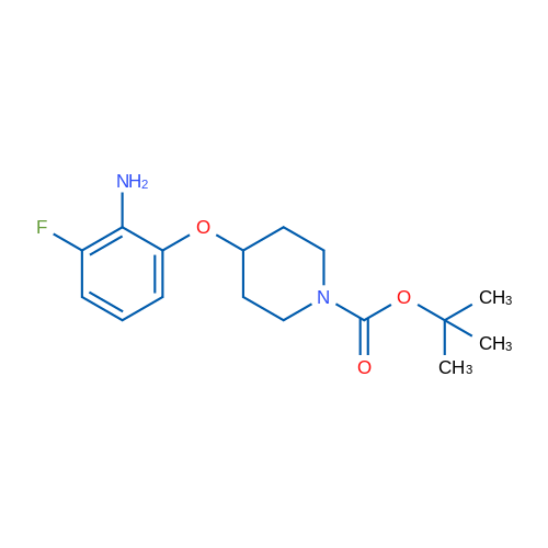 tert-Butyl 4-(2-amino-3-fluorophenoxy)piperidine-1-carboxylate 1g