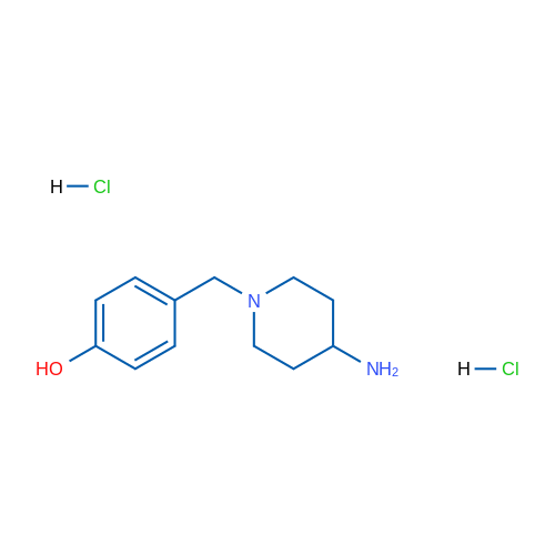 4-((4-Aminopiperidin-1-yl)methyl)phenol dihydrochloride 1g