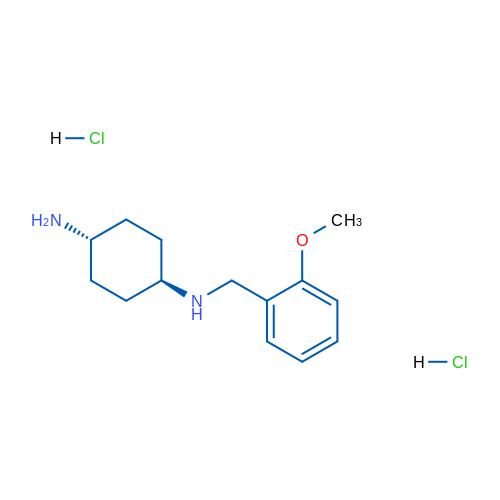 trans-N1-(2-Methoxybenzyl)cyclohexane-1,4-diamine dihydrochloride 1g
