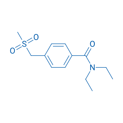 N,N-DIethyl-4-(methanesulfonylmethyl)benzamide 1g