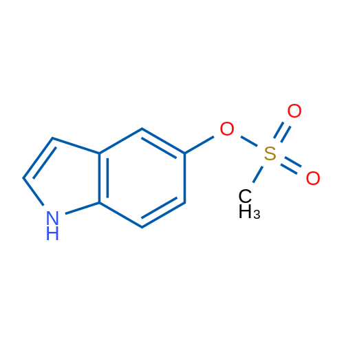 1H-Indol-5-yl methanesulfonate 1g