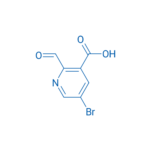 5-Bromo-2-formylnicotinic acid 1g