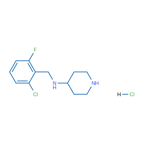 N-(2-Chloro-6-fluorobenzyl)piperidin-4-amine hydrochloride 1g
