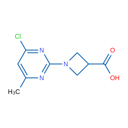 1-(4-Chloro-6-methylpyrimidin-2-yl)azetidine-3-carboxylic acid 1g