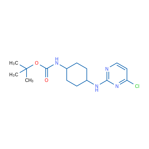 tert-Butyl (4-((4-chloropyrimidin-2-yl)amino)cyclohexyl)carbamate 1g