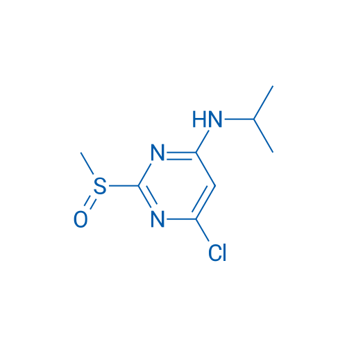 6-Chloro-N-isopropyl-2-(methylsulfinyl)pyrimidin-4-amine 5g