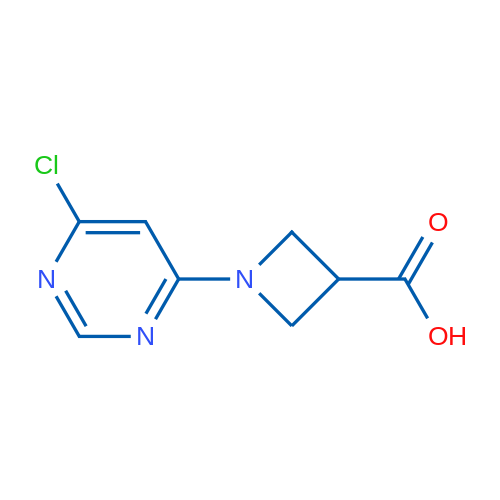 1-(6-Chloropyrimidin-4-yl)azetidine-3-carboxylic acid 1g