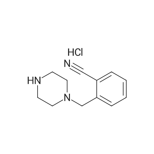 2-(Piperazin-1-ylmethyl)benzonitrile hydrochloride 100mg