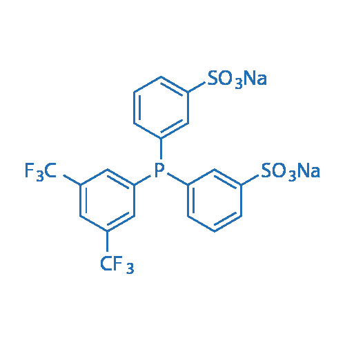 Bis(3-sulfonatophenyl)(3,5-di-trifluoromethylphenyl)phosphine, disodium salt 1g