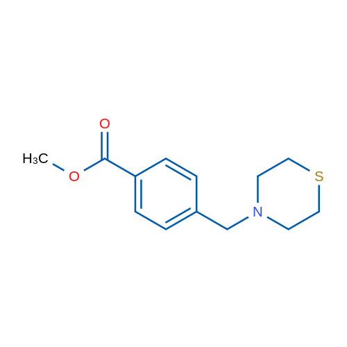 Methyl 4-(thiomorpholinomethyl)benzoate 1g