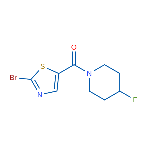 (2-Bromothiazol-5-yl)(4-fluoropiperidin-1-yl)methanone 1g