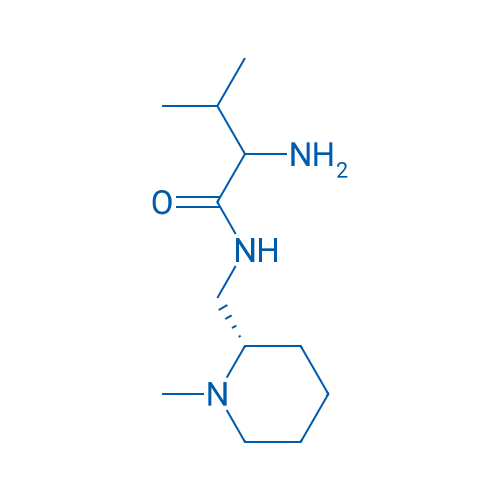 2-Amino-3-methyl-N-(((S)-1-methylpiperidin-2-yl)methyl)butanamide 1g