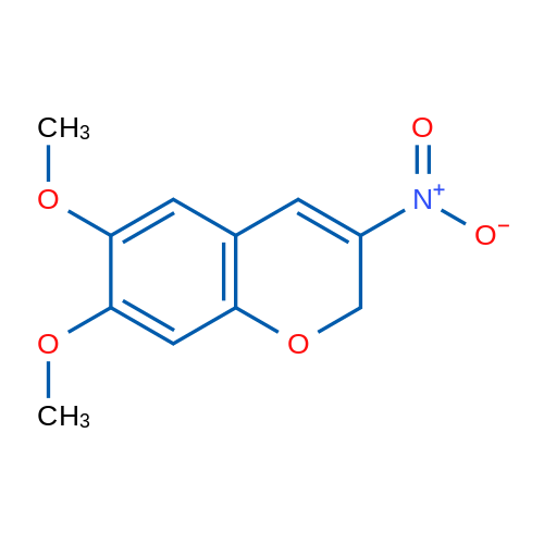 6,7-Dimethoxy-3-nitro-2H-chromene 1g