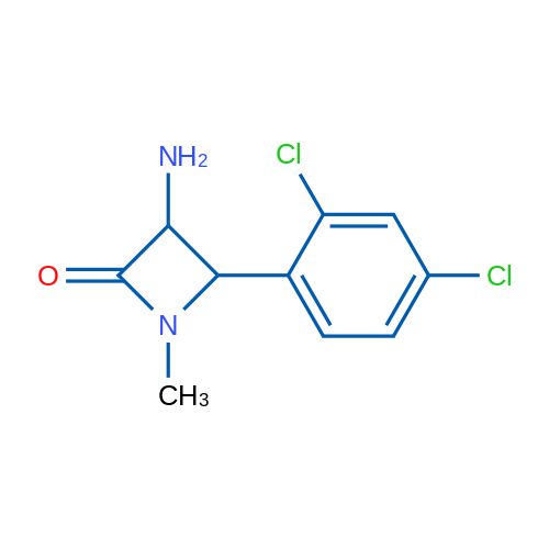 3-Amino-4-(2,4-dichlorophenyl)-1-methylazetidin-2-one 1g