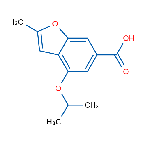 4-Isopropoxy-2-methylbenzofuran-6-carboxylic acid 1g