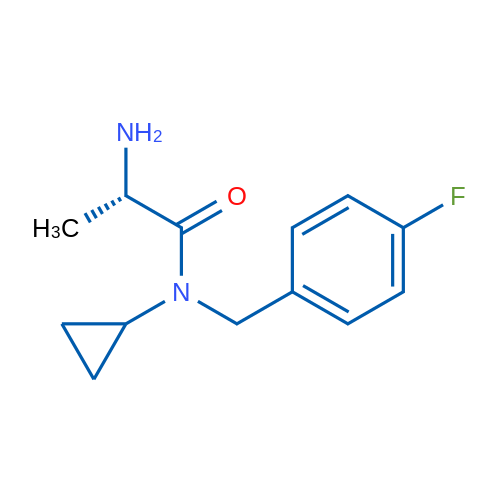 (S)-2-Amino-N-cyclopropyl-N-(4-fluorobenzyl)propanamide 1g