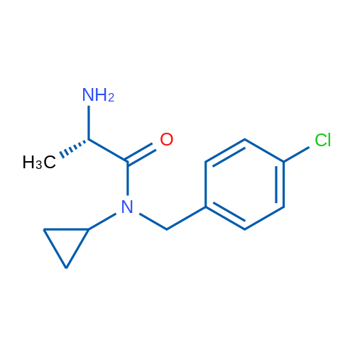 (S)-2-Amino-N-(4-chlorobenzyl)-N-cyclopropylpropanamide 1g