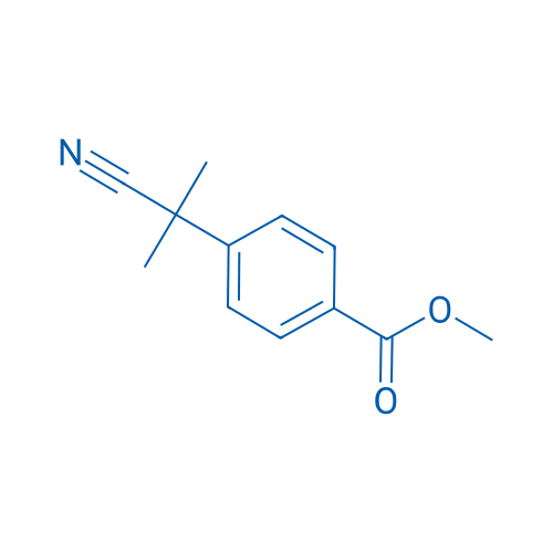 Methyl 4-(2-cyanopropan-2-yl)benzoate 250mg