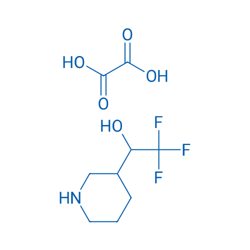 2,2,2-Trifluoro-1-(piperidin-3-yl)ethan-1-ol, oxalic acid 1g