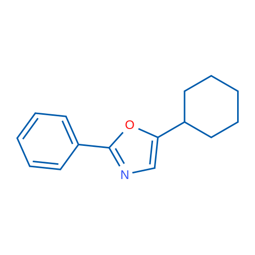 5-Cyclohexyl-2-phenyloxazole 1g
