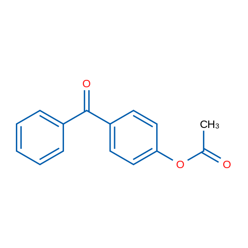4-Acetoxybenzophenone 1g