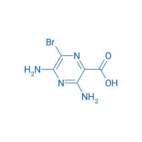 3,5-Diamino-6-bromo-pyrazine-2-carboxylic acid 100mg