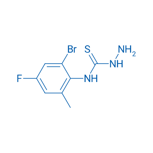 N-(2-Bromo-4-fluoro-6-methylphenyl)hydrazinecarbothioamide 1g