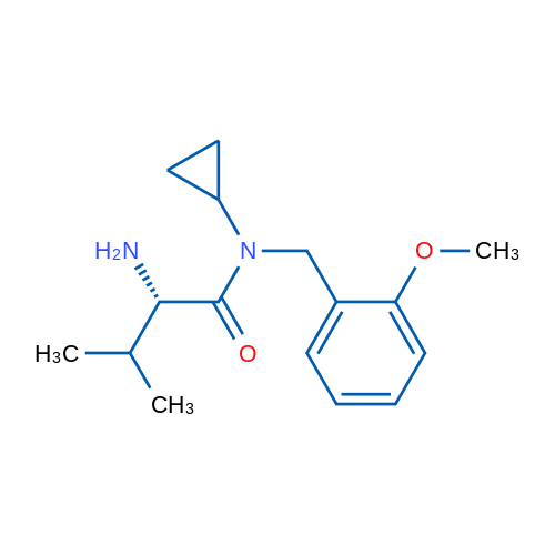 (S)-2-Amino-N-cyclopropyl-N-(2-methoxybenzyl)-3-methylbutanamide 1g