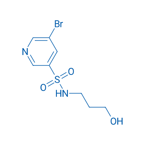 5-Bromo-N-(3-hydroxypropyl)pyridine-3-sulfonamide 1g