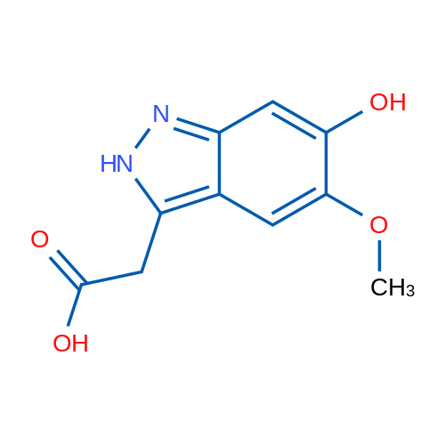 2-(6-Hydroxy-5-methoxy-2H-indazol-3-yl)acetic acid 1g