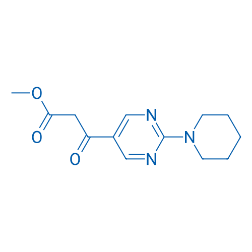 Methyl 3-oxo-3-(2-(piperidin-1-yl)pyrimidin-5-yl)propanoate 1g