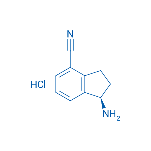 (R)-1-Amino-2,3-dihydro-1H-indene-4-carbonitrile hydrochloride 50mg
