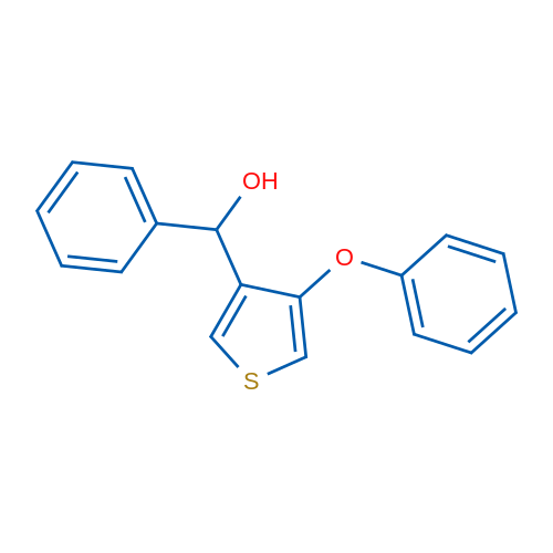 (4-Phenoxythiophen-3-yl)(phenyl)methanol 1g