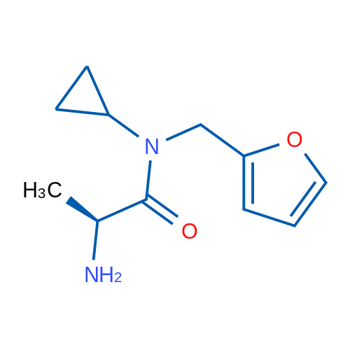 (S)-2-Amino-N-cyclopropyl-N-(furan-2-ylmethyl)propanamide 1g