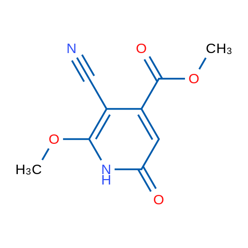 Methyl 5-cyano-6-methoxy-2-oxo-1,2-dihydropyridine-4-carboxylate 1g