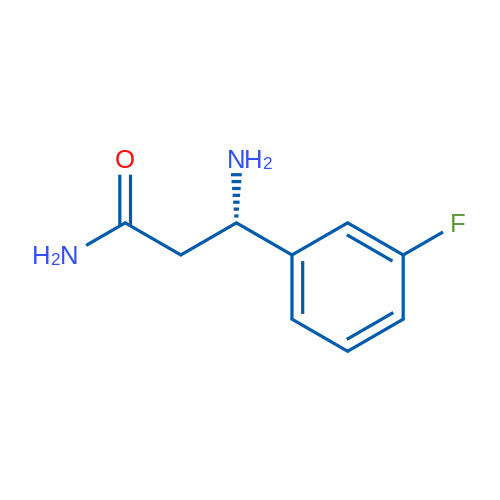 (3S)-3-amino-3-(3-fluorophenyl)propanamide 1g