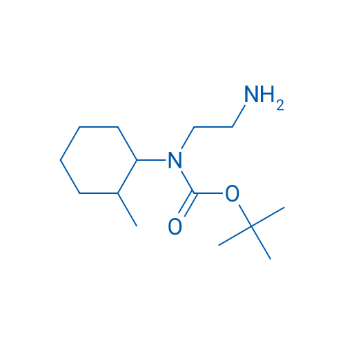 tert-Butyl (2-aminoethyl)(2-methylcyclohexyl)carbamate 100mg
