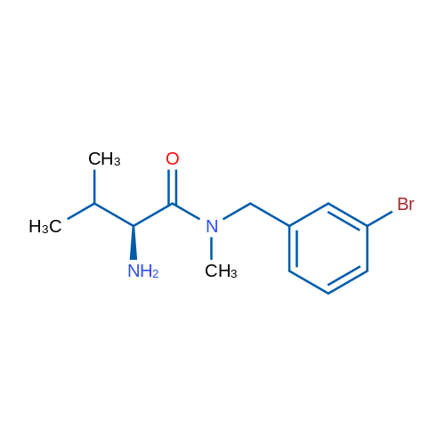 (S)-2-Amino-N-(3-bromobenzyl)-N,3-dimethylbutanamide 1g