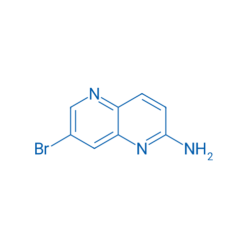7-Bromo-1,5-naphthyridin-2-amine 100mg