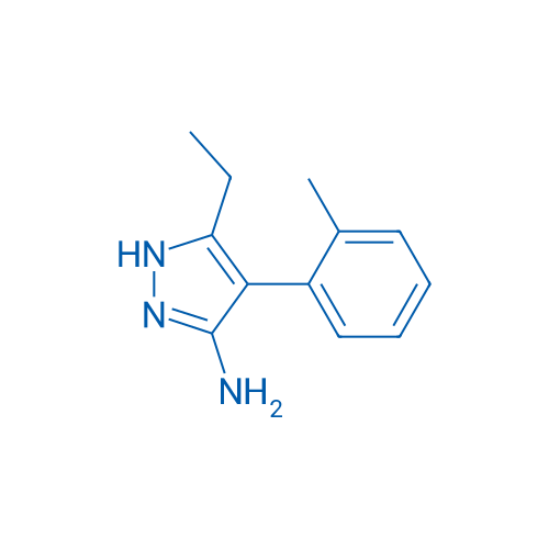 5-Ethyl-4-(2-methylphenyl)-1H-pyrazol-3-amine 1g
