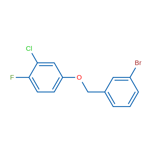 4-((3-Bromobenzyl)oxy)-2-chloro-1-fluorobenzene 1g